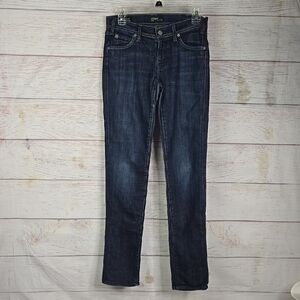 Citizens Of Humanity Low Waist Skinny Leg Women's Blue Jeans Sz 27